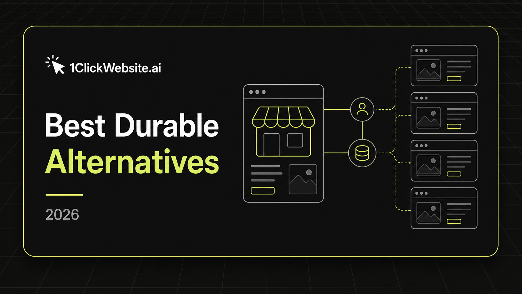Best Durable Alternatives for Agencies in 2026: 7 Tools Compared comparison graphic