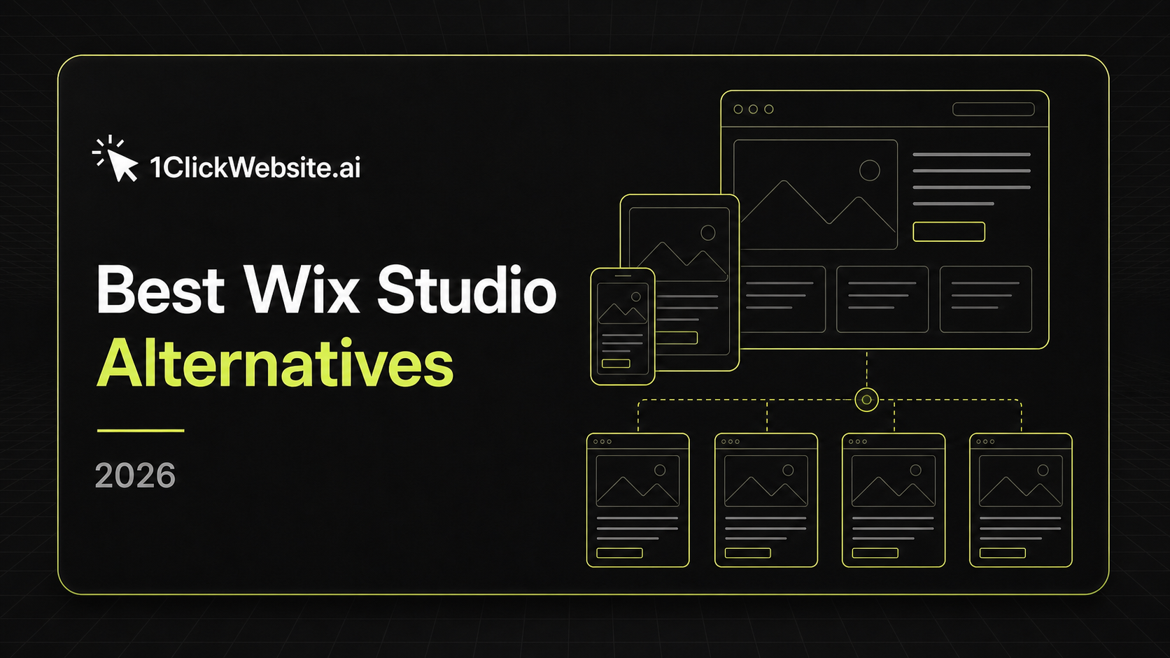 Best Wix Studio Alternatives for Agencies in 2026: 7 Tools Compared comparison graphic